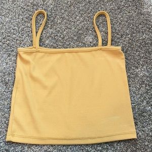 Yellow tank top